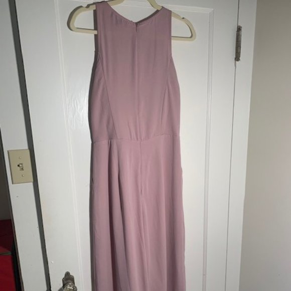 Lulus Mauve Jumpsuit, Size S, like new condition - Picture 7 of 8